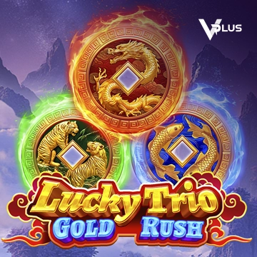 Vplus : Lucky Trio Gold Rush - SPACEMANSLOT88