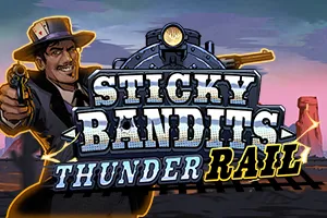 Playtech : Sticky Bandits Thunder Rail - SPACEMANSLOT88