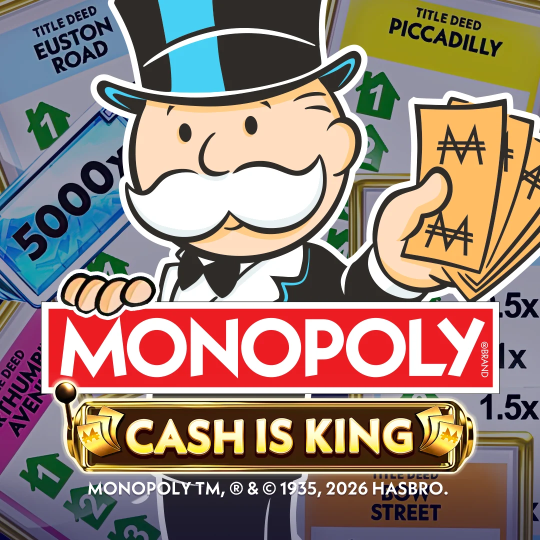 Redtiger : Monopoly Cash Is King - SPACEMANSLOT88