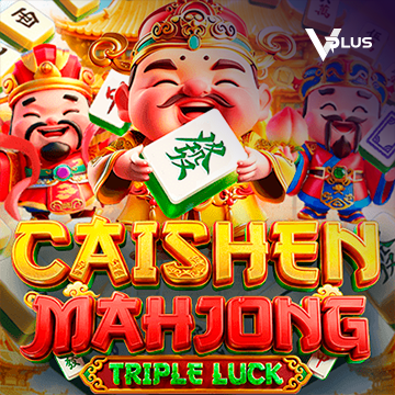 Vplus : Caishen Mahjong: Triple Luck - SPACEMANSLOT88