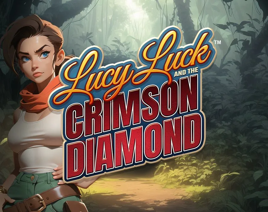 Slotmill : Lucy Luck and the Crimson Diamond - SPACEMANSLOT88