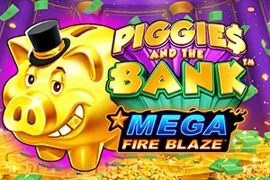 Playtech : Mega Fire Blaze: Piggies and the Bank™ - SPACEMANSLOT88