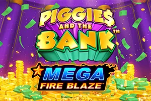 Playtech : Mega Fire Blaze: Piggies and the Bank™ PPJP - SPACEMANSLOT88