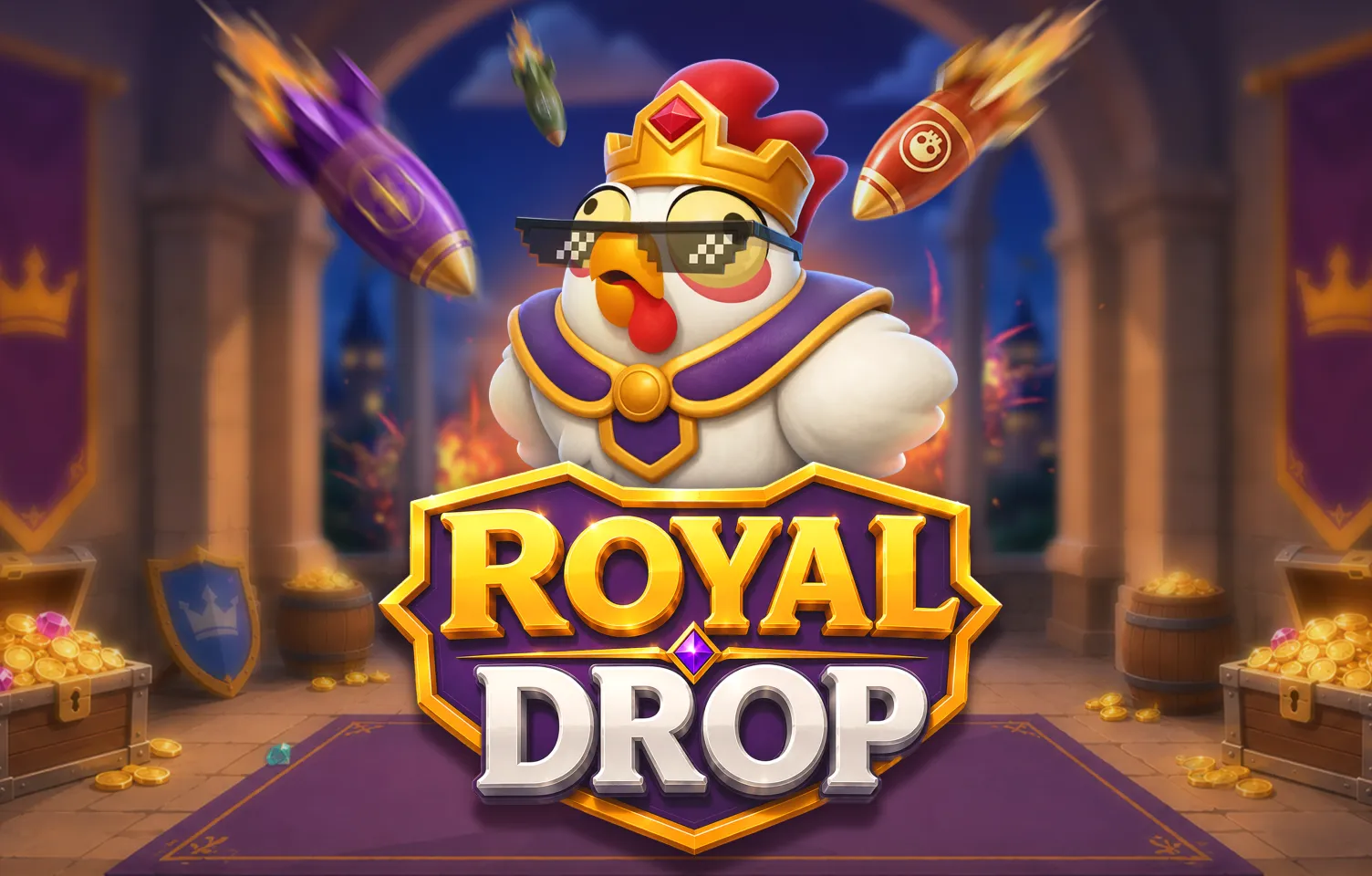 Inout : Royal Drop - SPACEMANSLOT88