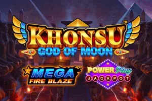 Playtech : Mega Fire Blaze: Khonsu God of Moon PowerPlay Jackpot - SPACEMANSLOT88